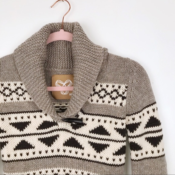 Arizia TNA Cowichan Wool Sweater Size XS - Picture 2 of 8